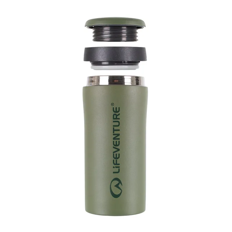 Lifeventure Thermal Mug 300ml - Khaki-4