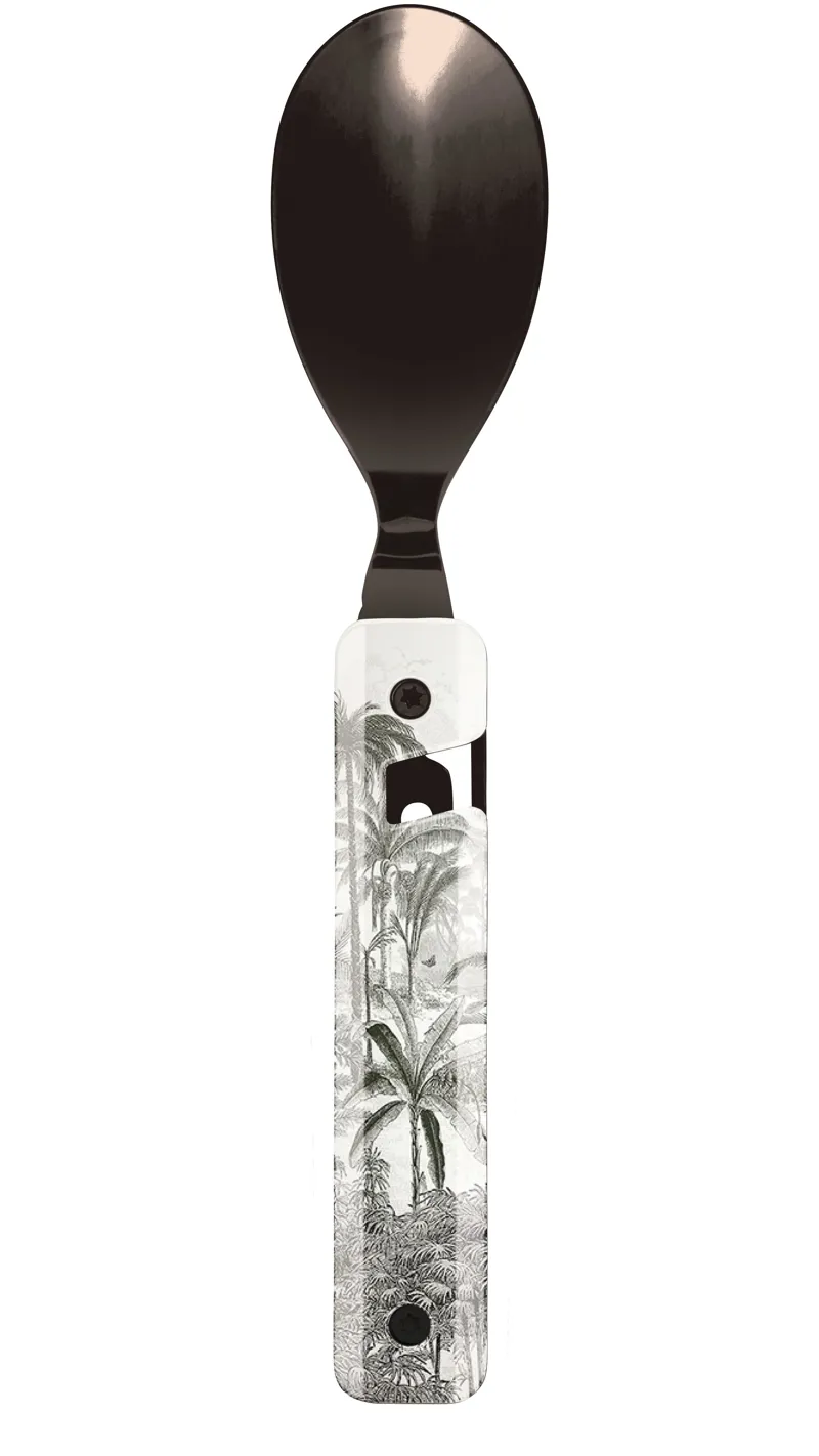 Akinod Multifunction Magnetic Cutlery Black Mirror Finish - Tropics