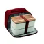 Akinod Bento + Insulated Lunch Bag - White/Terracotta