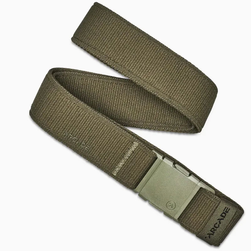 Arcade Adventure Stretch Belt - Atlas Ivy Green