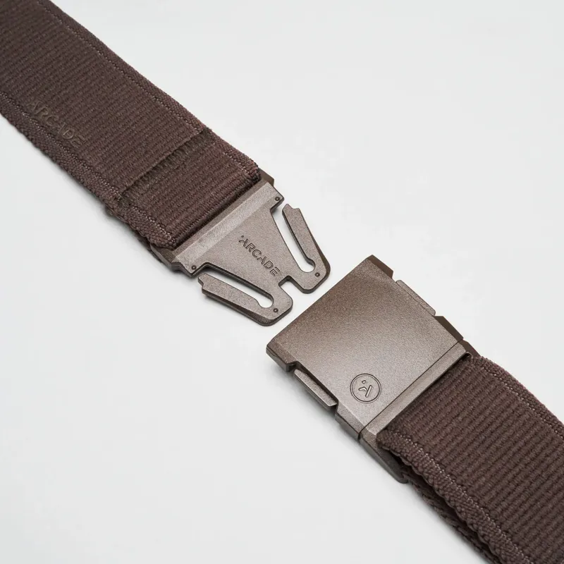 Arcade Adventure Stretch Belt - Atlas Med Brown-1