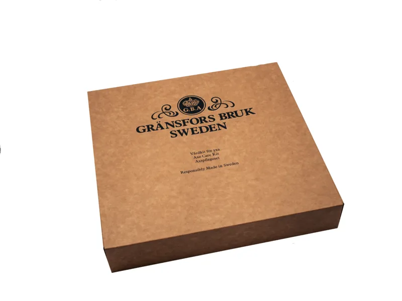 Gransfors Axe Care Kit - Oil - Wax - Stone-1