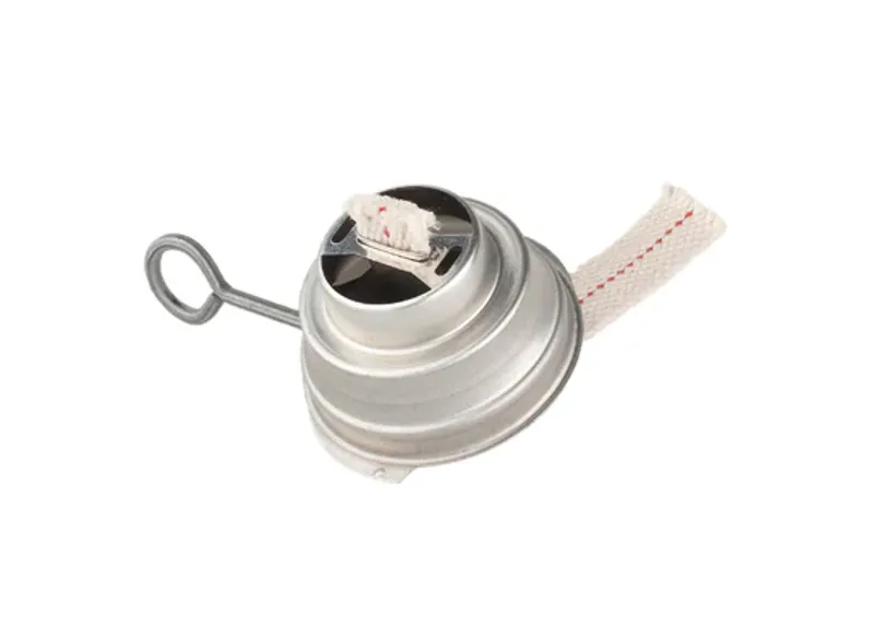 Feuerhand Hurricane Lantern Burner with Wick - Zinc-Plated