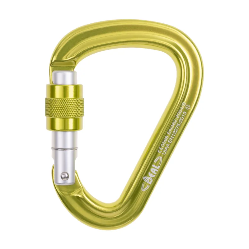 Beal Be Safe Screwlock HMS Karabiner - Green
