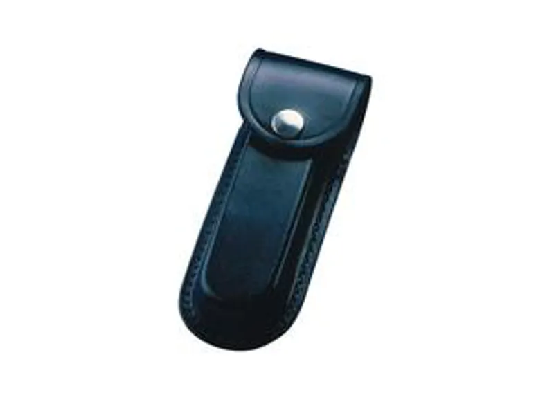 Whitby WP11 Leather Folding Knife Sheath - Large - Black