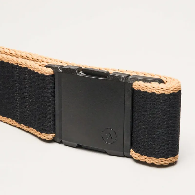 Arcade Adventure Stretch Belt - Blackwood Black/Sand-3