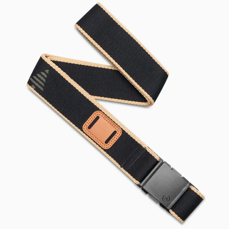 Arcade Adventure Stretch Belt - Blackwood Black/Sand