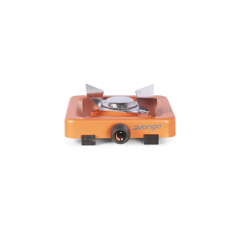Vango Blaze Single Gas Burner Camping Cooking Stove - Orange-1