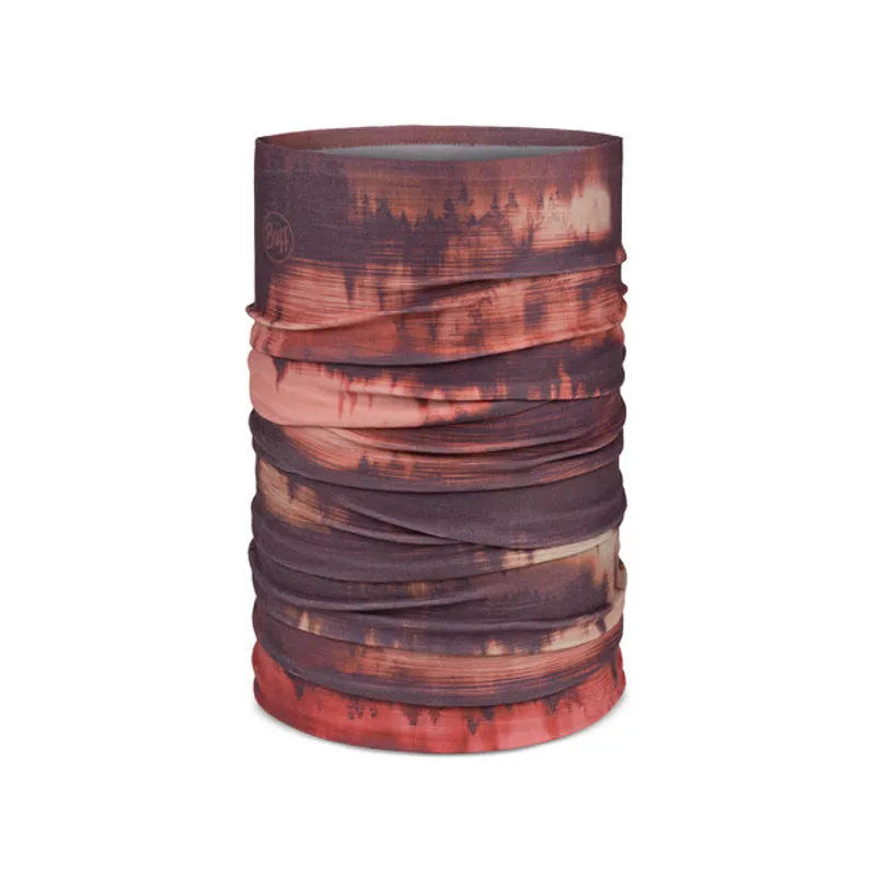 Buff Thermonet Unisex Neck Gaiter Thermal Neck Warmer - Matewa Garnet - One Size - Recycled Polyester - Warm Breathable - Winter Sports - Hiking - Running - Cycling