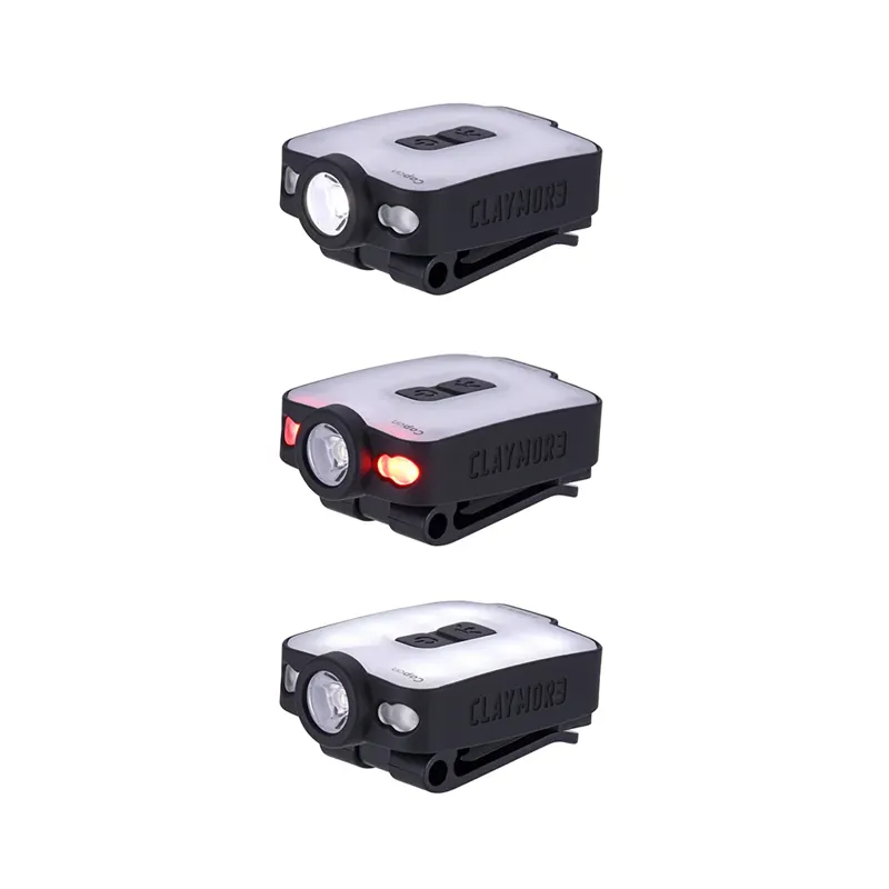 Claymore Capon 40B Rechargeable Cap Torch Black-2
