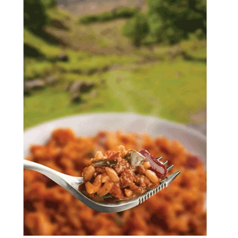 Wayfayrer Chilli Con Carne and Long Grain Rice LF GF DofE Approved Boil in the Bag Camping Meal 300g 456kCal 
