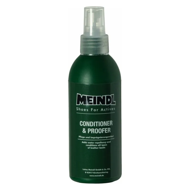 Meindl Conditioner and Proofer for leather nubuck suede footwear waterproofing 150ml 