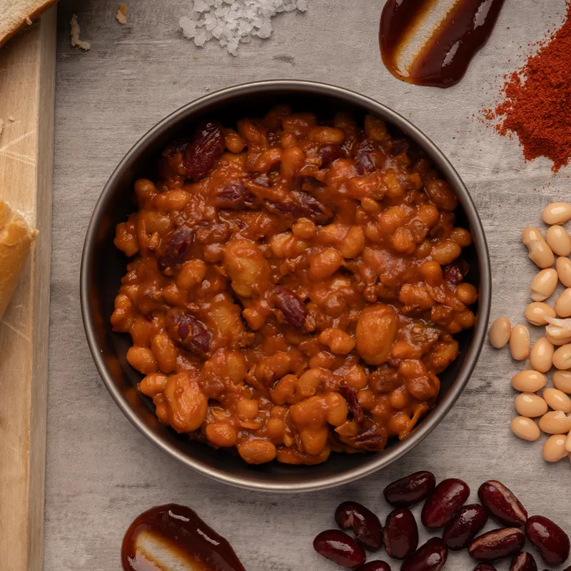 Wayfayrer Cowboy BBQ Beans LF GF Vegan DofE Approved Boil in the Bag Camping Meal 300g 372kCal-1