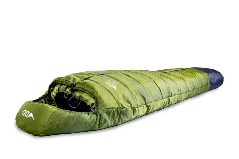 DD Hammocks Jura 2 Centre Zip 3 Season Sleeping Bag Olive-5