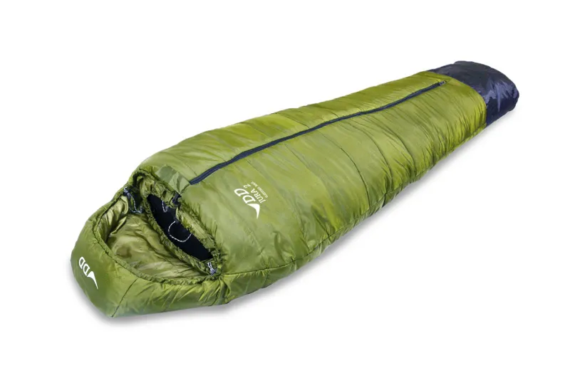 DD Hammocks Jura 2 Centre Zip 3 Season Sleeping Bag Olive-4
