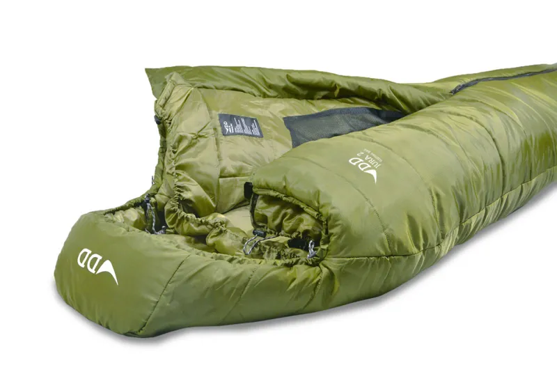 DD Hammocks Jura 2 Centre Zip 3 Season Sleeping Bag Olive
