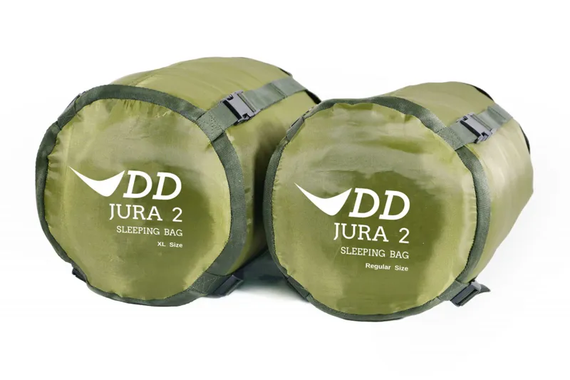 DD Hammocks Jura 2 Centre Zip 3 Season Sleeping Bag Olive-1