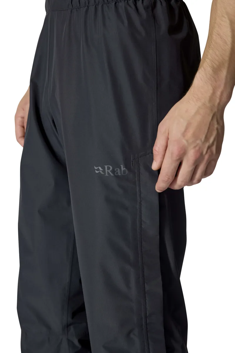 Rab Mens Downpour Waterproof Trousers - Black-3