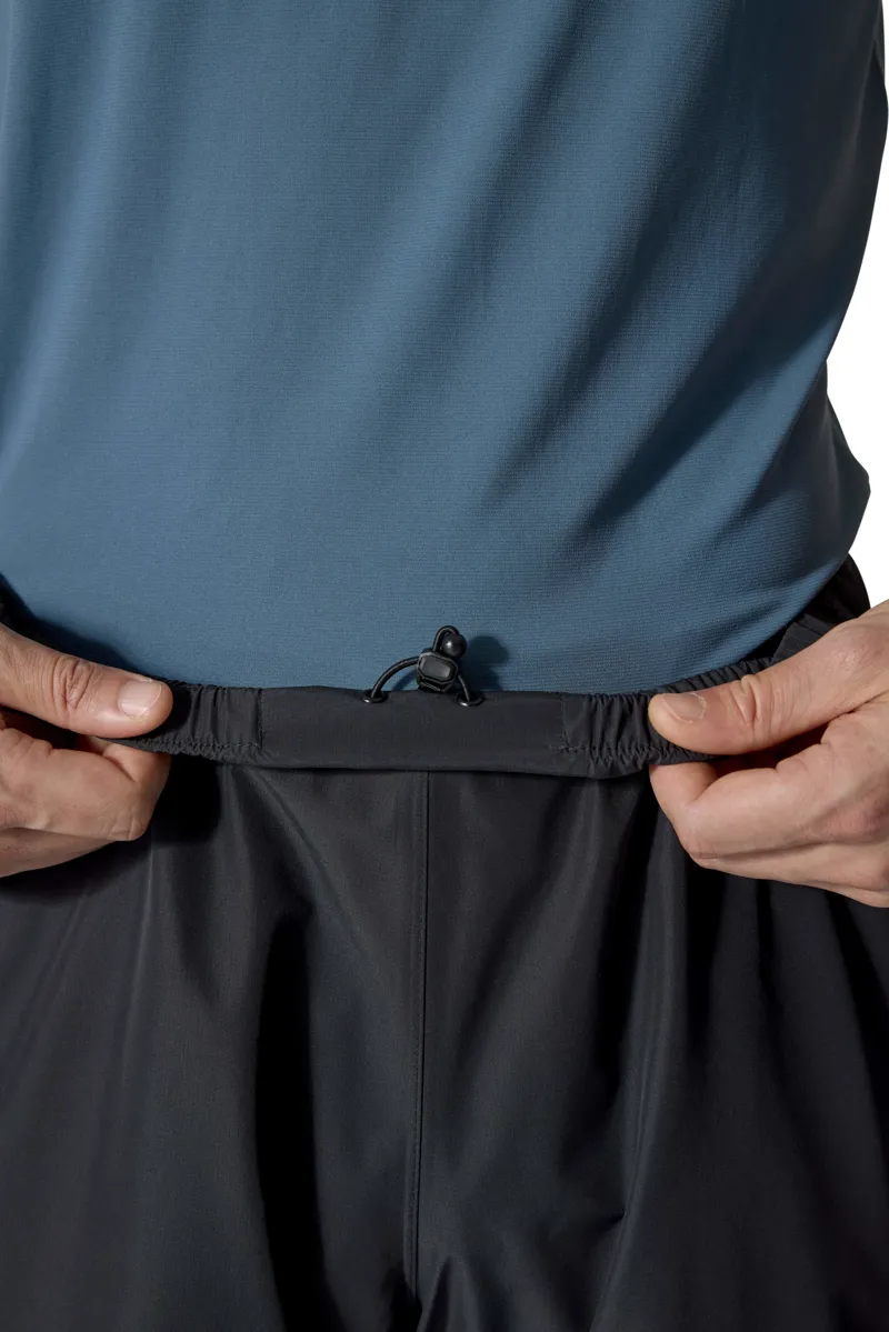 Rab Mens Downpour Waterproof Trousers - Black-4