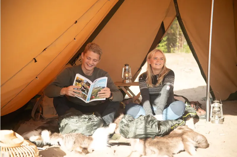 Tentipi SafirFlex 9 Tipi Tent with Open up Sides-9