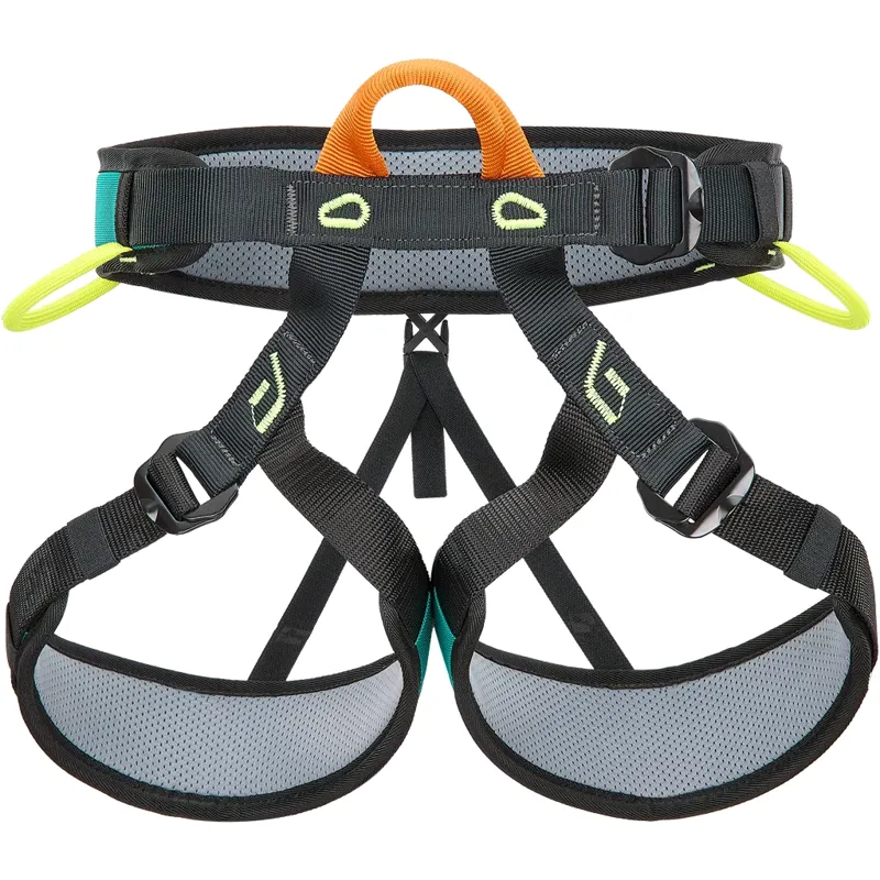 CT Explorer One Size Rock Climbing Harness XS to XXL Green / Lime Green / Anthracite-3