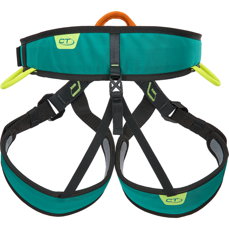 CT Explorer One Size Rock Climbing Harness XS to XXL Green / Lime Green / Anthracite-1