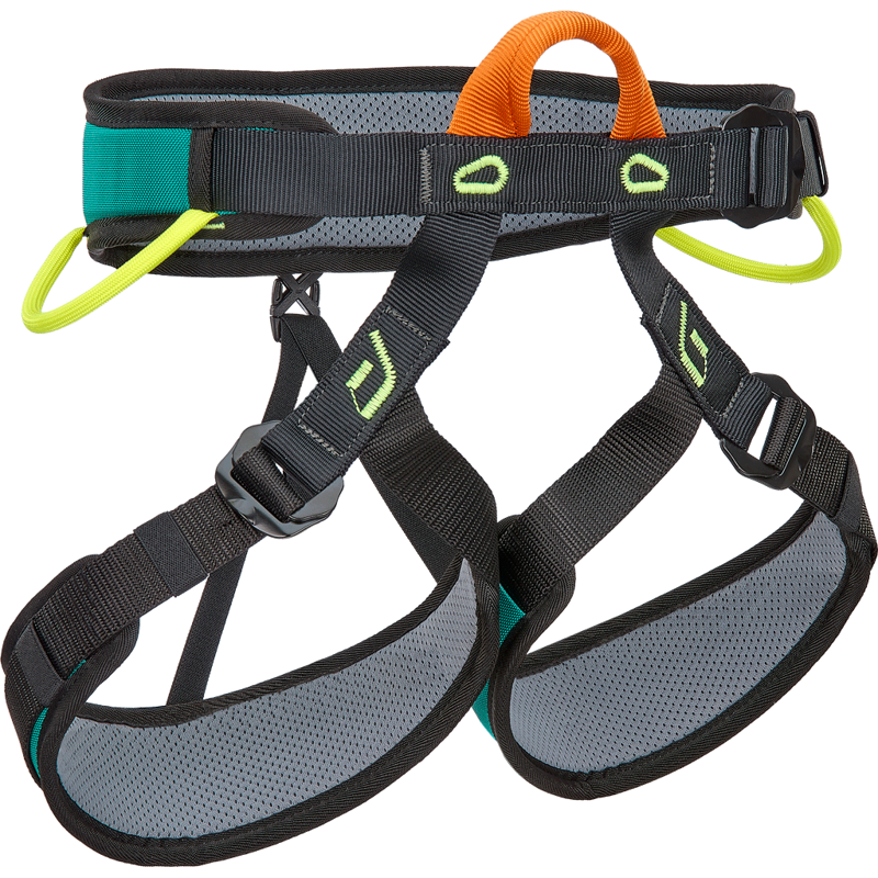 CT Explorer One Size Rock Climbing Harness XS to XXL Green / Lime Green / Anthracite-2