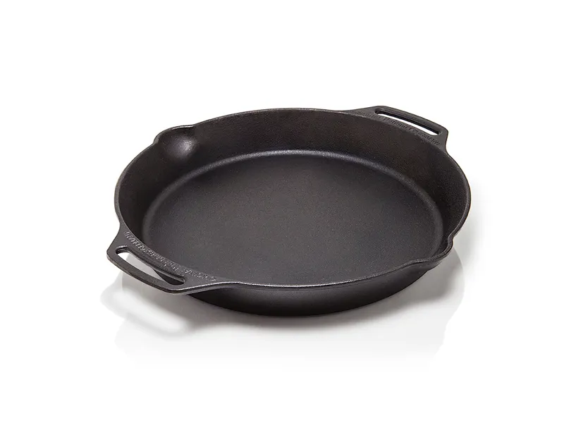 Petromax FP25h Cast Iron Fire Skillet - Frying Pan - Twin Handle 2.3kg