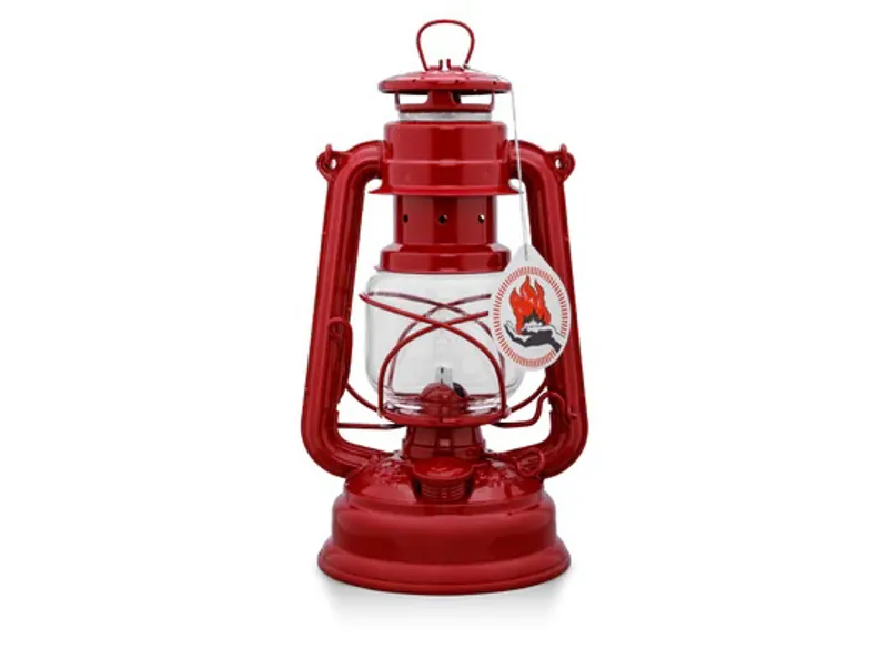 Feuerhand Baby Special 276 Hurricane Lantern - Ruby Red