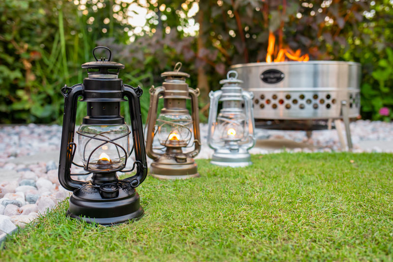 Feuerhand Baby Special 276 Hurricane Lantern - Bronze-1