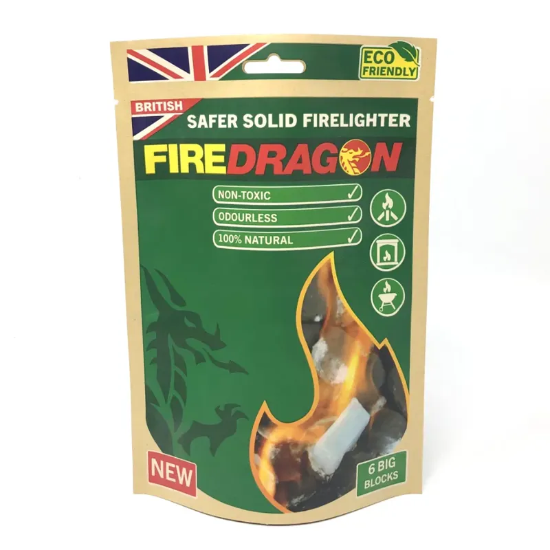 Fire Dragon Solid Blocks x6 in bag