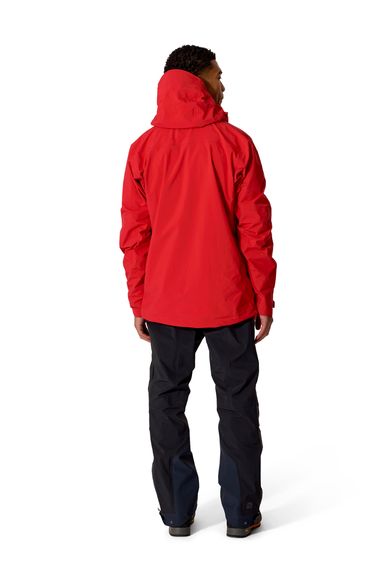 Rab Mens Firewall Guide Waterproof Jacket - Summit Red - New AW26-11