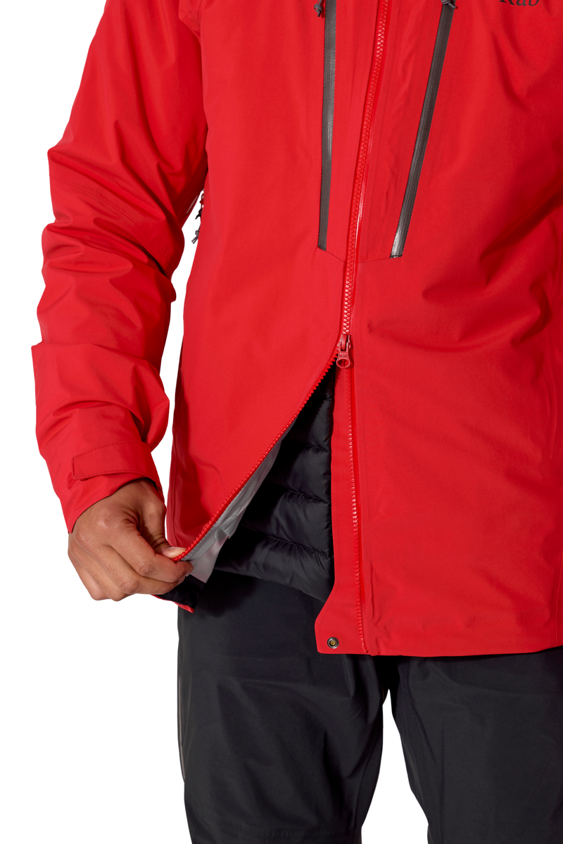 Rab Mens Firewall Guide Waterproof Jacket - Summit Red - New AW26-4
