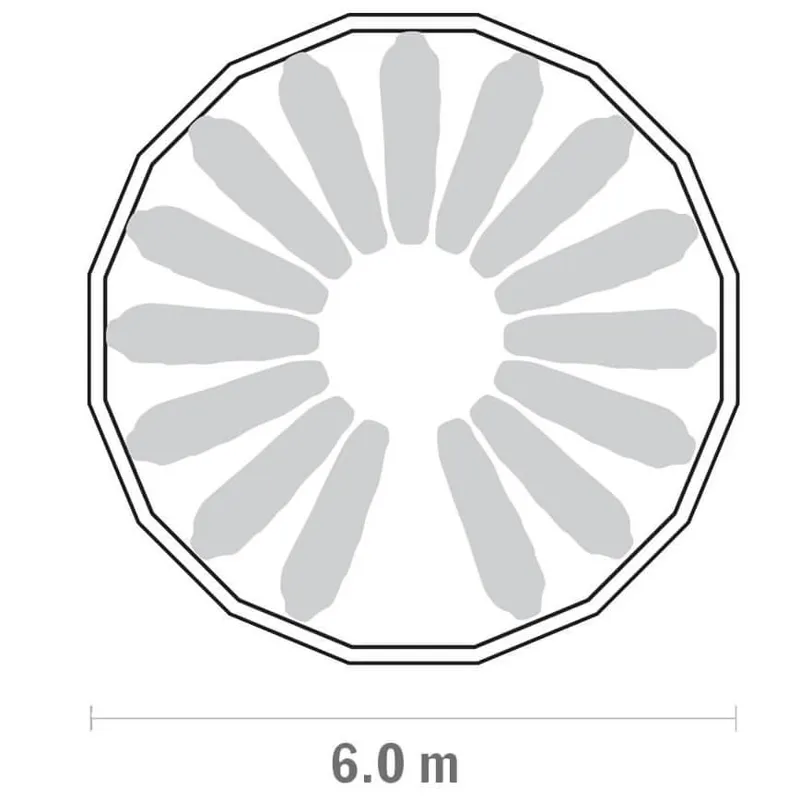 Tentipi Safirflex Cotton Polyester Event Tipi Tent and Shelter-5