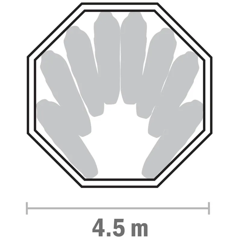 Tentipi Safir 7 CP Tent Cotton Polyester Nordic Tipi Tent-1