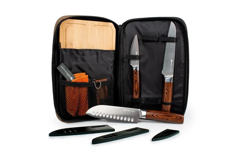 GSI Rakau Camp Cooking 3 Piece Gourmet Knife Set 