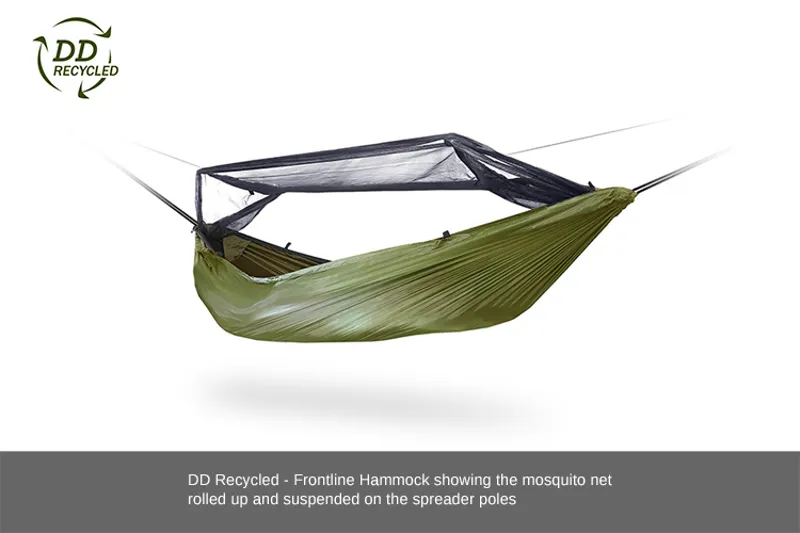 DD Hammocks - Recycled Frontline Hammock - Olive Drab-5
