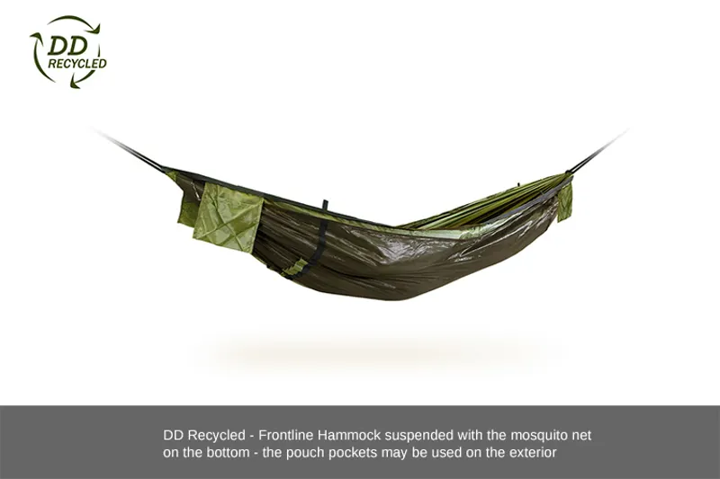 DD Hammocks - Recycled Frontline Hammock - Olive Drab-6