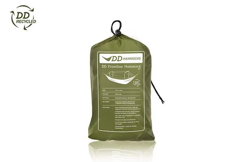 DD Hammocks - Recycled Frontline Hammock - Olive Drab-7