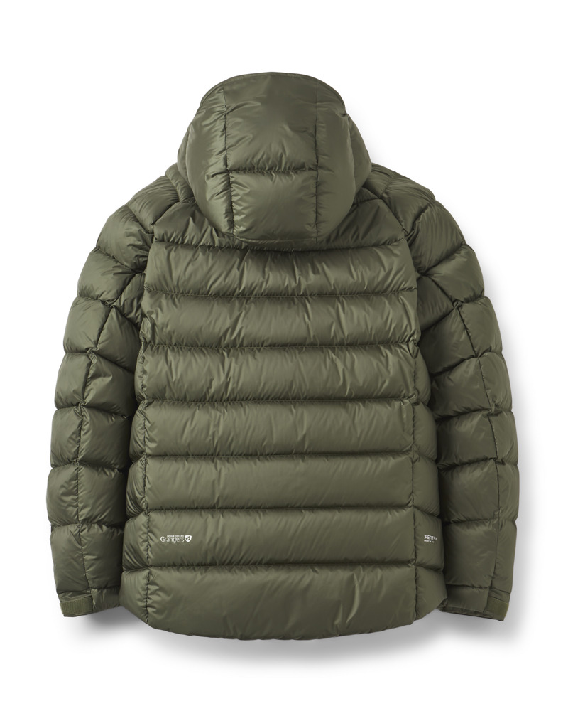 Rab Mens Glaceon Pro Down Jacket in Army Green-1