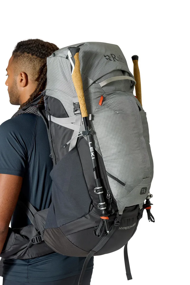Rab Hyperon 65 Medium/Large Trekking Pack in Dark Pewter/Anthracite-4
