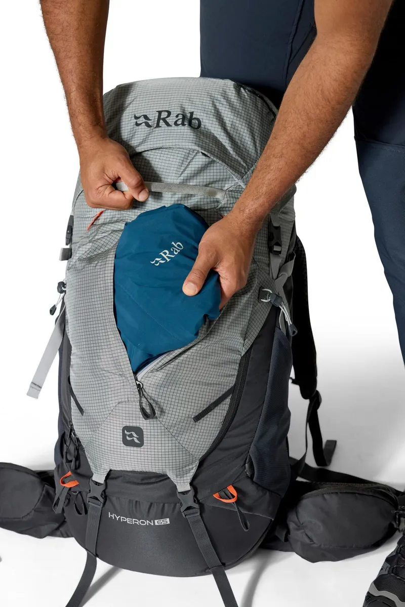 Rab Hyperon 65 Medium/Large Trekking Pack in Dark Pewter/Anthracite-7