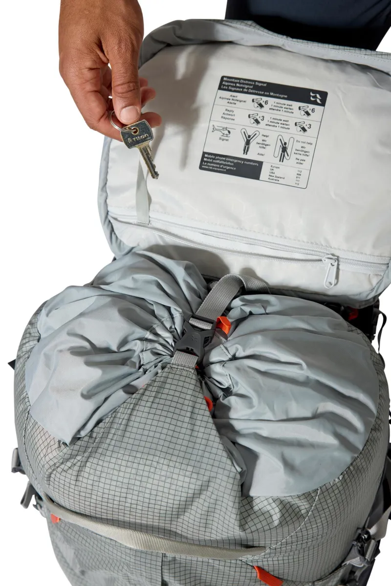 Rab Hyperon 65 Medium/Large Trekking Pack in Dark Pewter/Anthracite-10