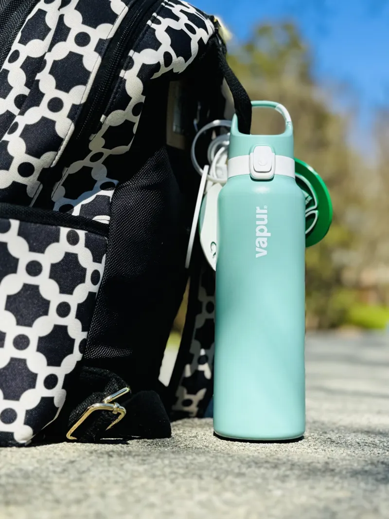 Vapur 592ml Insulated Hot or Cold Chill Bottle - Sea Glass Green-6