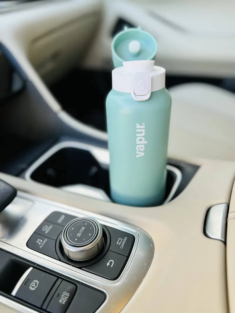 Vapur 592ml Insulated Hot or Cold Chill Bottle - Sea Glass Green-5