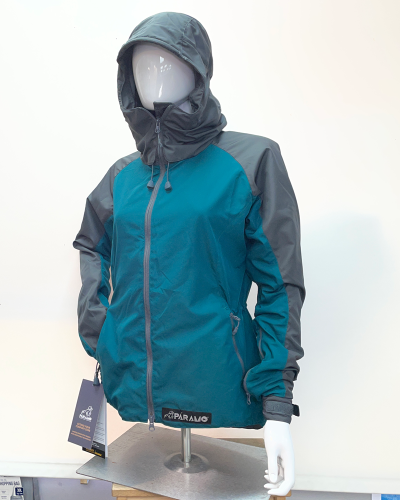Paramo Women's Caminata Waterproof Jacket - Spruce / Rock Grey
