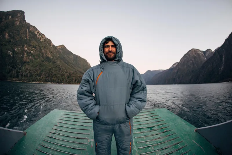 Selk Bag Original Recycled Sleeping Bag Suit - Burgundy Earth-8