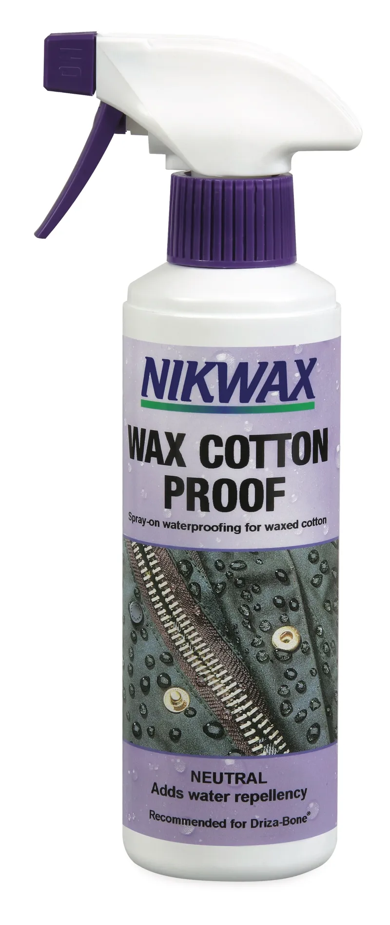 Nikwax Waxed Cotton Proof Spray-on 300ml waterproofing for waxed cotton 