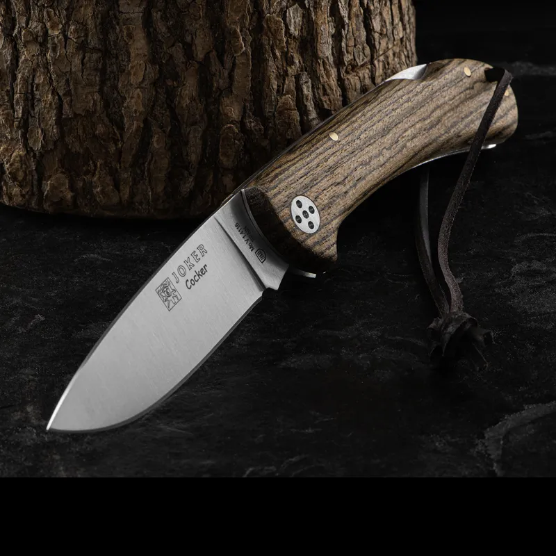 Joker Cocker Folding NB134 Lock Knife With Bocote Scales 9cm-1
