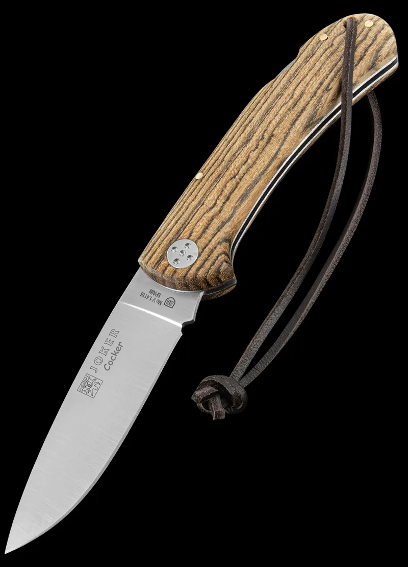 Joker Cocker Folding NB134 Lock Knife With Bocote Scales 9cm